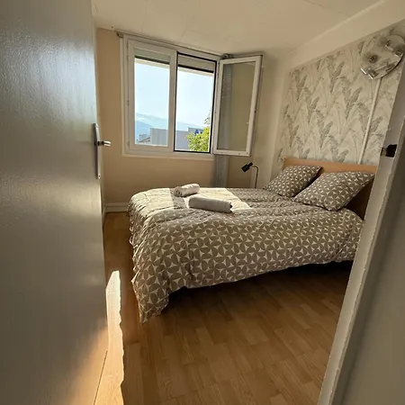 Le Duplex Panorama -vue Montagne -2 -parking Gratuit - Clim Mobile Apartamento Grenoble